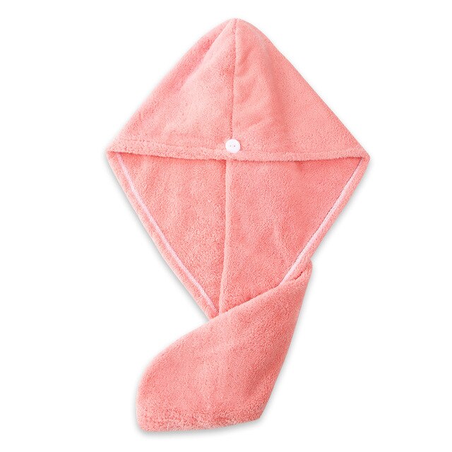 HairCap - Toalha Micro Fibra Mágica Super Absorção de Secagem