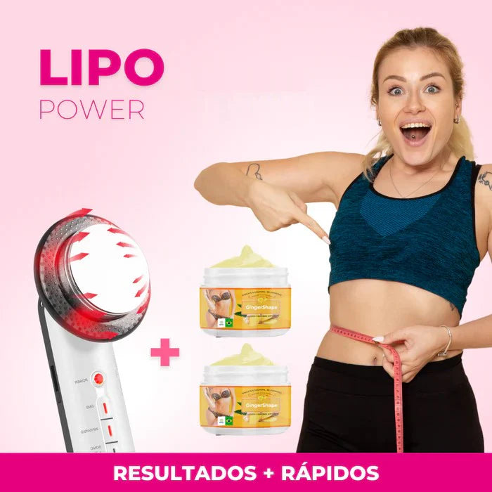 LipoPower - Redutor de Gordura e Celulite sem Cortes