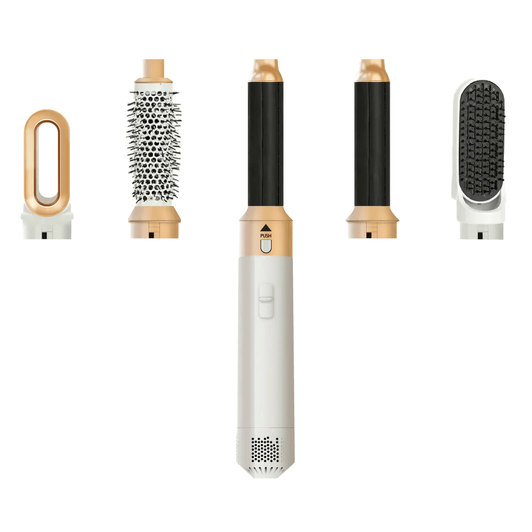 HairPRO - Escova 5 em 1 Profissional (Seca, Alisa, Cacheia, Modela e Ondula)