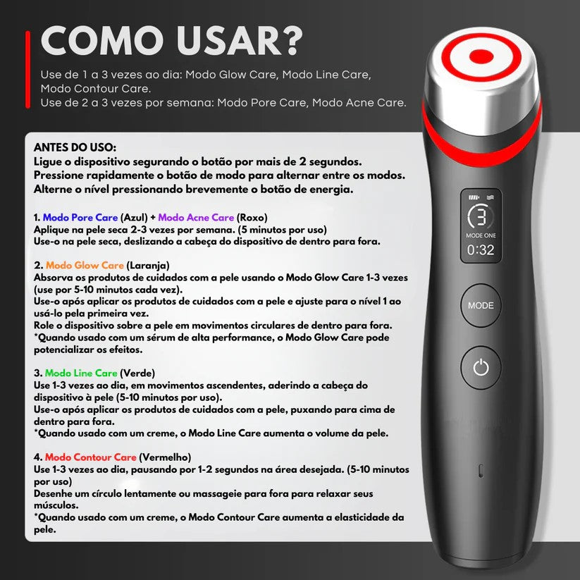 Skin Booster Pro® Device Massageador Facial