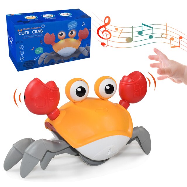 Caranguejo e Molusco Kids com Sensor de Obstáculos | Musicas e Luzes