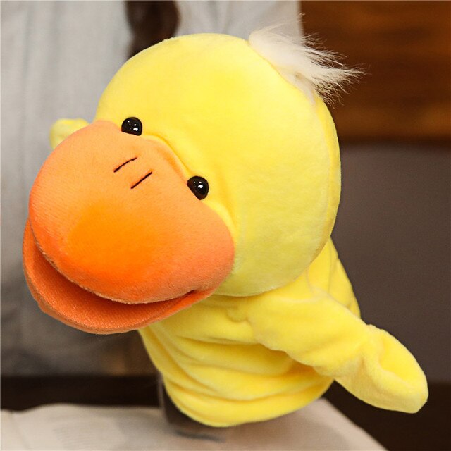 Pelúcia de Mão Animal Boneco Interativo Educativo para Bebê loja deepbel