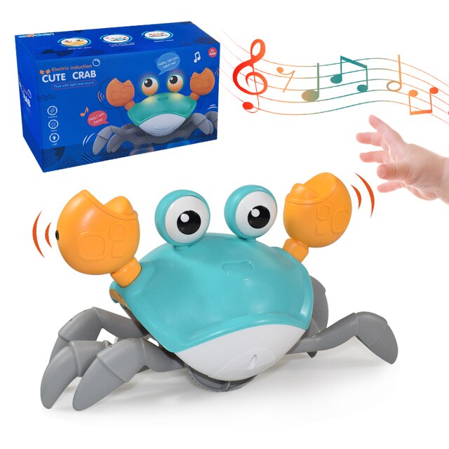 Caranguejo e Molusco Kids com Sensor de Obstáculos | Musicas e Luzes