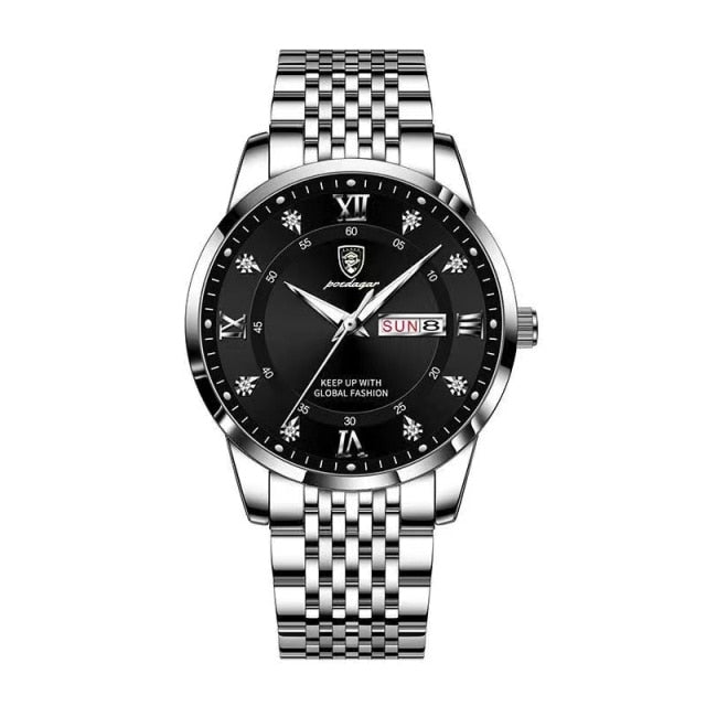 Relógio Crystal Date Premium