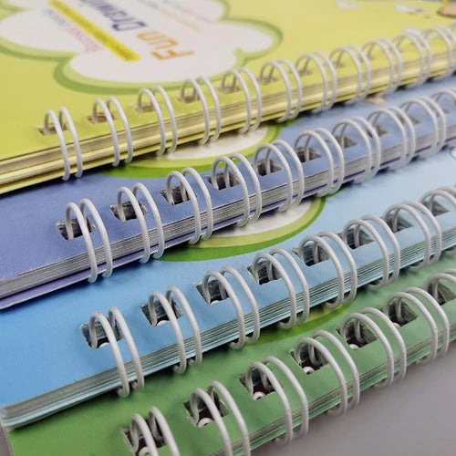 Caderno Mágico 3D Caligrafia Perfeita Reutilizável Criativa