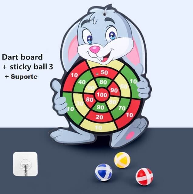 Dart Board - Bola ao Alvo Jogo Interativo e Divertido Montessori