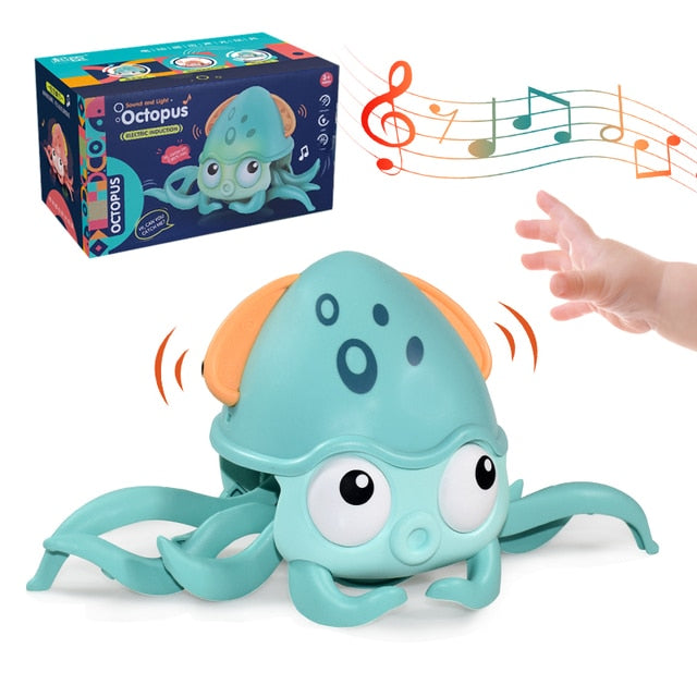 Caranguejo e Molusco Kids com Sensor de Obstáculos | Musicas e Luzes