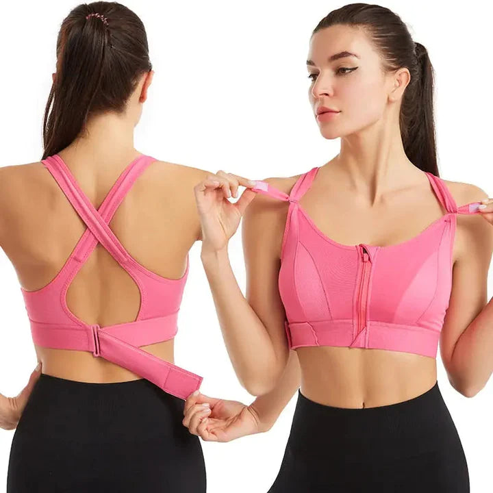 Top Fitbr - Alta Sustentação com Ajustes em Velcro Bojo Reforçado