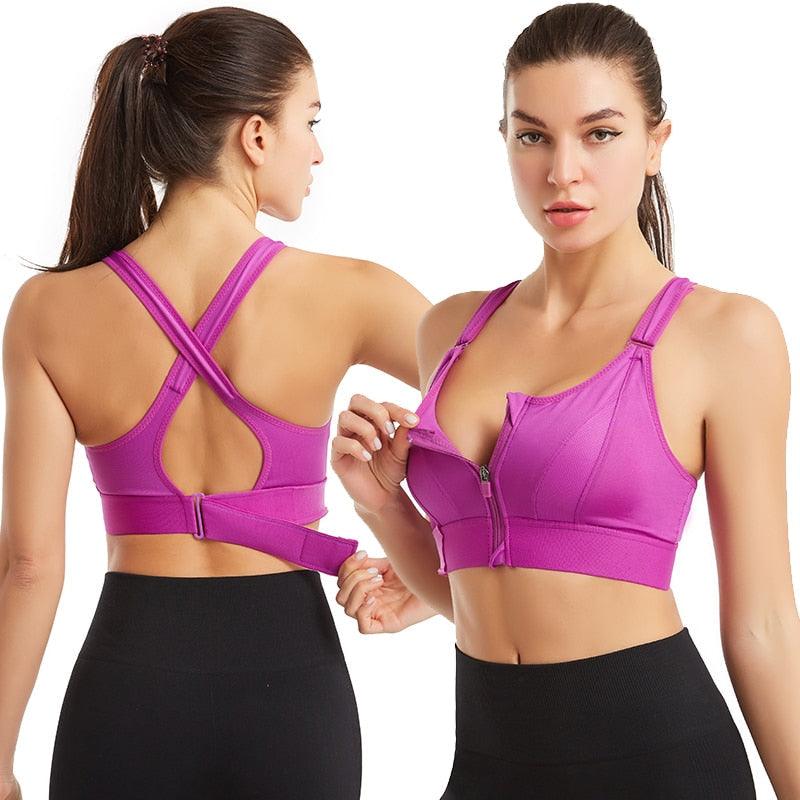 Top Fitbr - Alta Sustentação com Ajustes em Velcro Bojo Reforçado