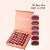 Kit Batons Matte Sexy Lips Handaiyan [PAGUE 3 LEVE 6]