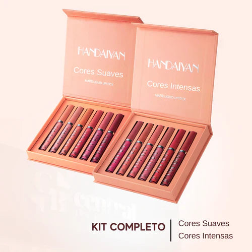 Kit Batons Matte Sexy Lips [PAGUE 3 LEVE 6]