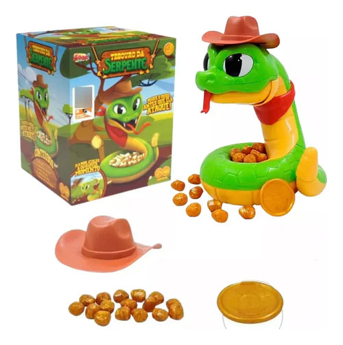 Cobra Cowboy - Brinquedo Interativo Ataca Super Divertido e Assustador