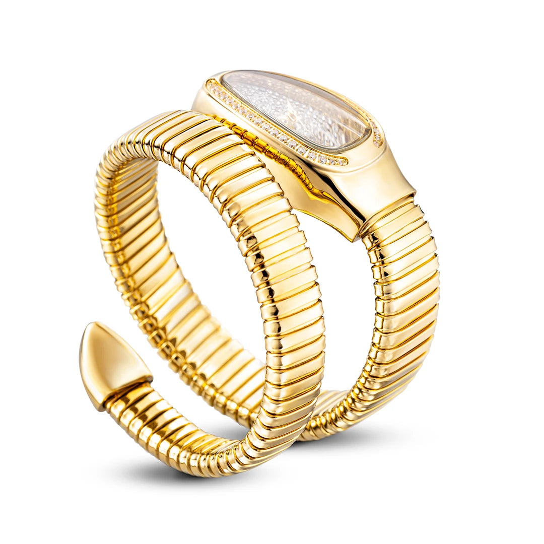 Relógio Serpente Diamond Luxe