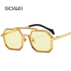 Óculos de Sol Polygon Gold UV400 Glasses