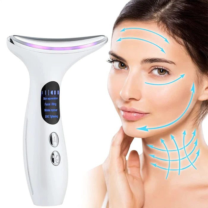 Beauty Face - Massageador Facial Anti Rugas e Estimula o Colágeno