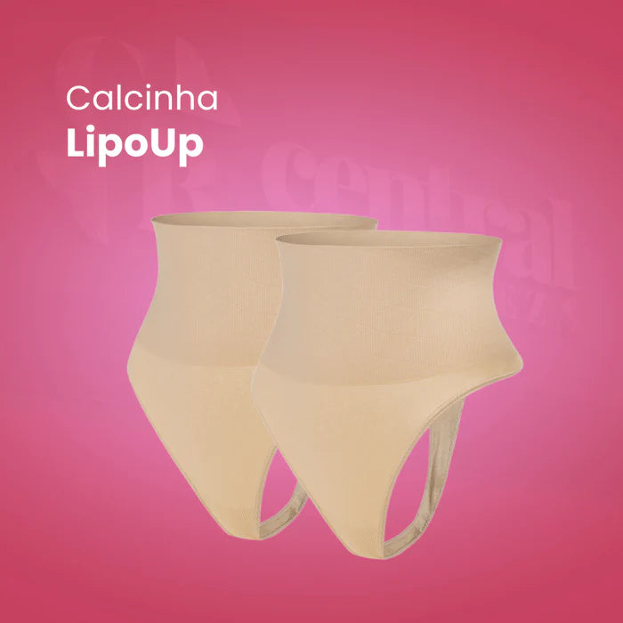 Calcinha Modeladora LipoUp Algodão Antibacteriano [PAGUE 1 LEVE 2]