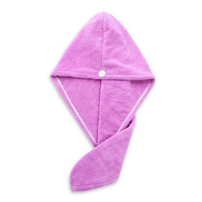 HairCap - Toalha Micro Fibra Mágica Super Absorção de Secagem