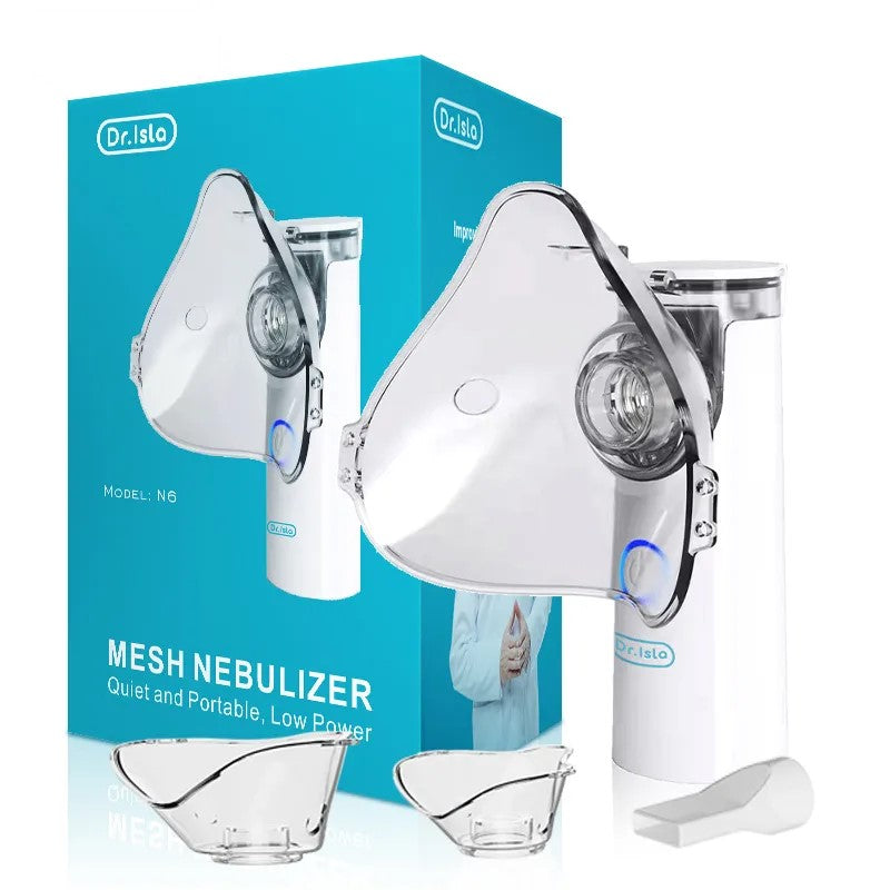 Inalador Nebulizador Portátil Ultra Silencioso - DR. ISLA® [2025]