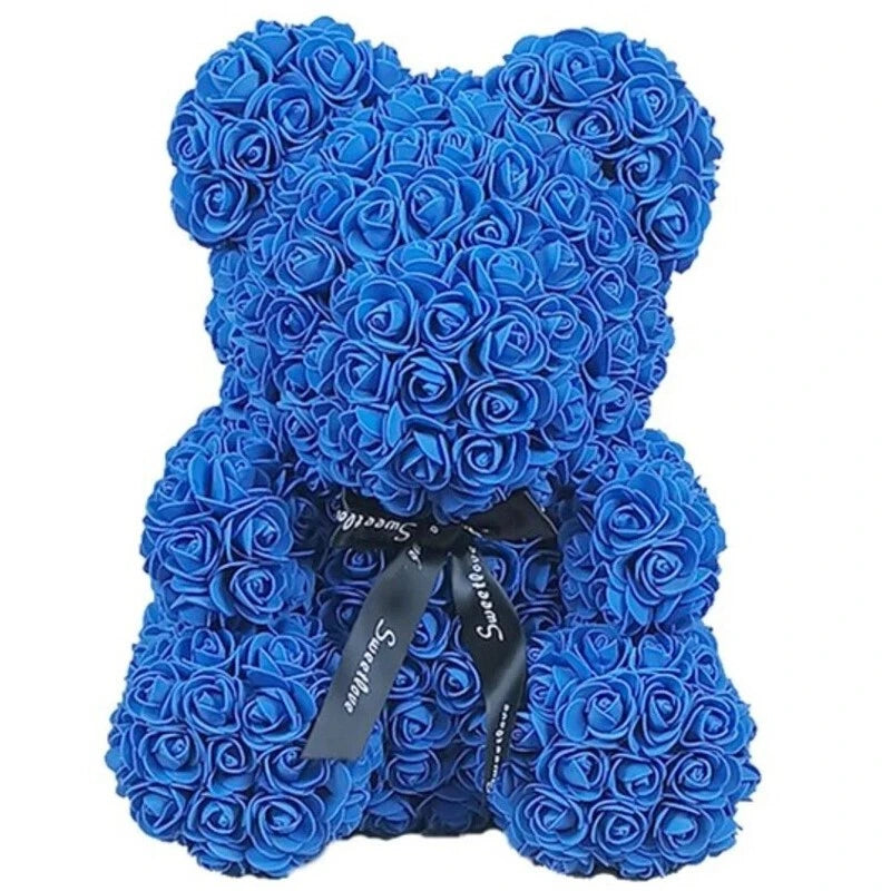 Urso de Pelúcia Flor Flowers - 520 Rosas