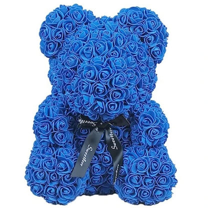 Urso de Pelúcia Flor Flowers - 520 Rosas