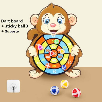 Dart Board - Bola ao Alvo Jogo Interativo e Divertido Montessori