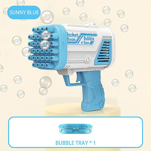 Crazy Bubbles - Bazooka de Fazer Bolhas Automática Kids Criativa loja deepbel