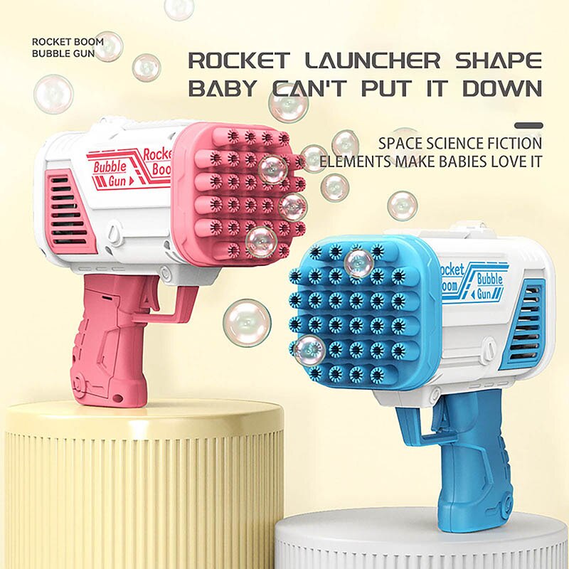 Crazy Bubbles - Bazooka de Fazer Bolhas Automática Kids Criativa loja deepbel